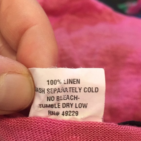 M LOVE TANJANE Linen Top FF21 3921 - Picture 4 of 5